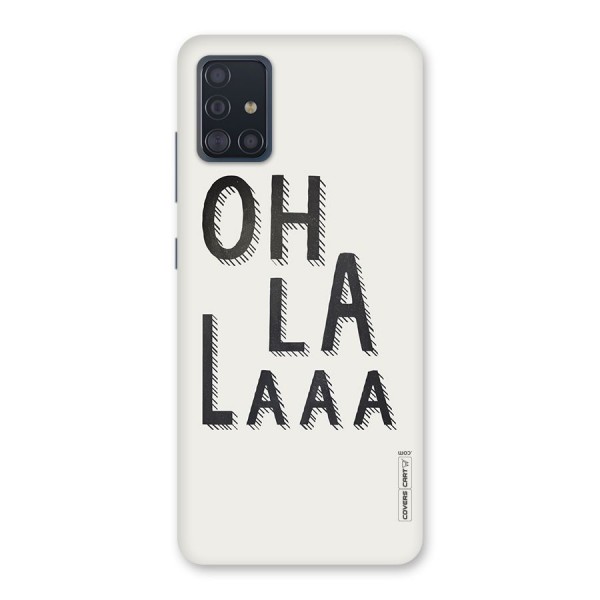 Oh La La Back Case for Galaxy A51