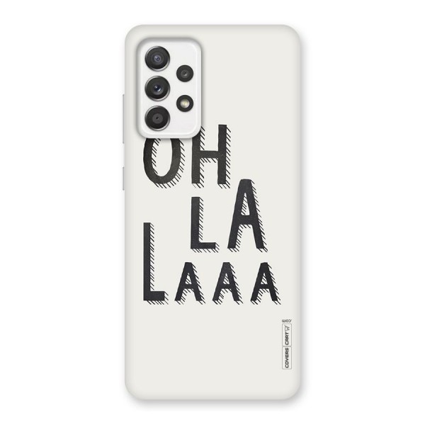 Oh La La Back Case for Galaxy A52