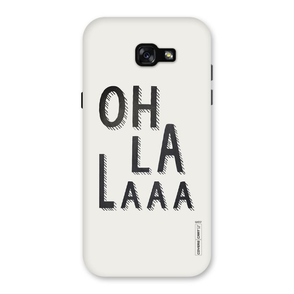 Oh La La Back Case for Galaxy A7 (2017)