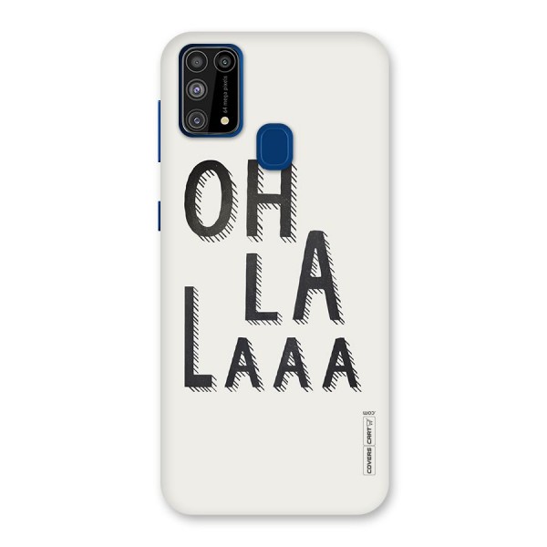 Oh La La Back Case for Galaxy F41