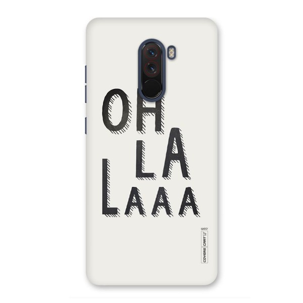 Oh La La Back Case for Poco F1