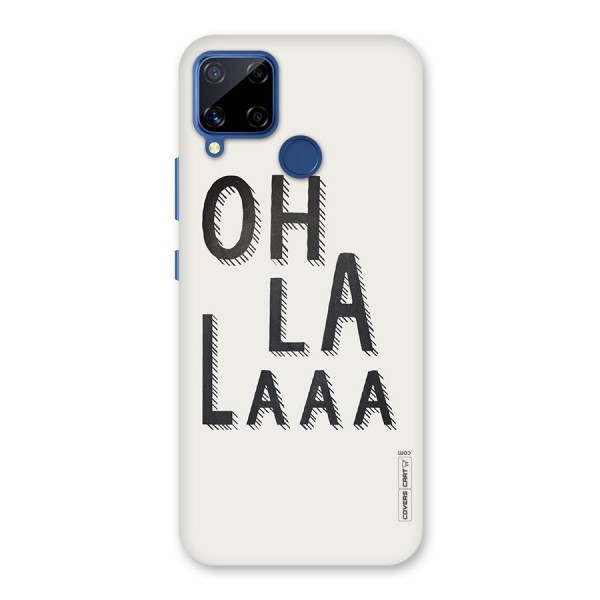 Oh La La Back Case for Realme C12