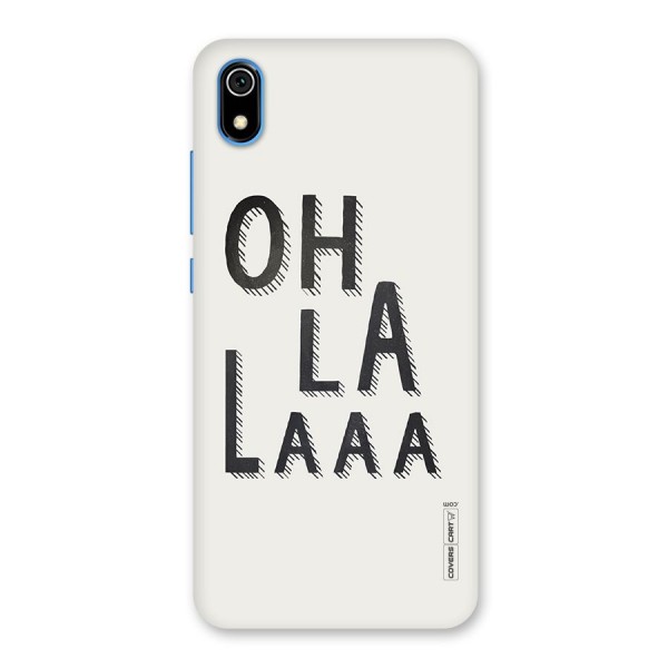 Oh La La Back Case for Redmi 7A