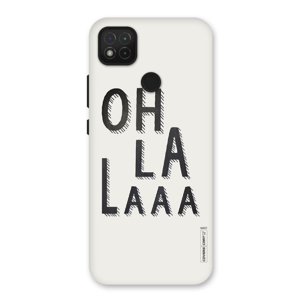 Oh La La Back Case for Redmi 9C