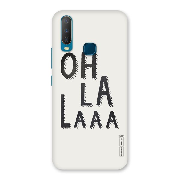 Oh La La Back Case for Vivo U10