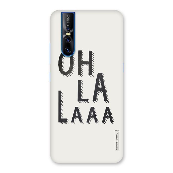 Oh La La Back Case for Vivo V15 Pro