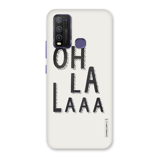 Oh La La Back Case for Vivo Y30