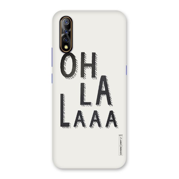 Oh La La Back Case for Vivo Z1x