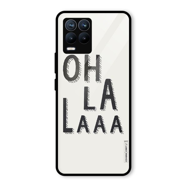 Oh La La Glass Back Case for Realme 8