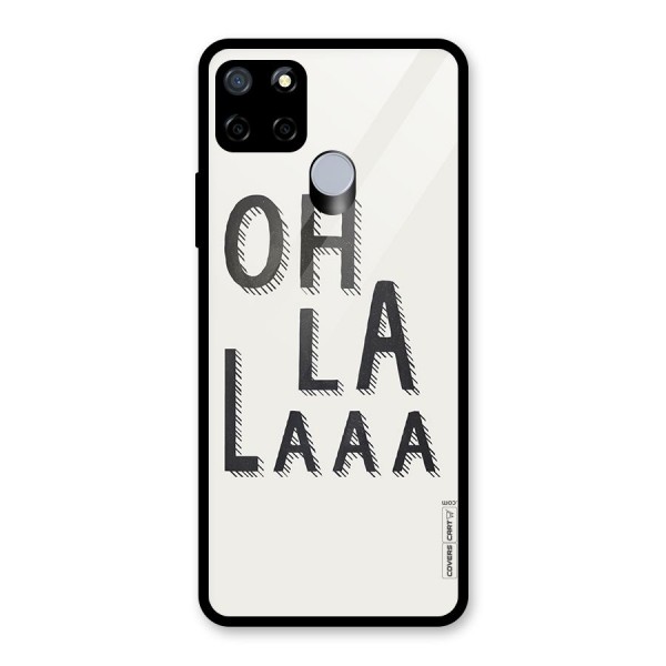 Oh La La Glass Back Case for Realme C15