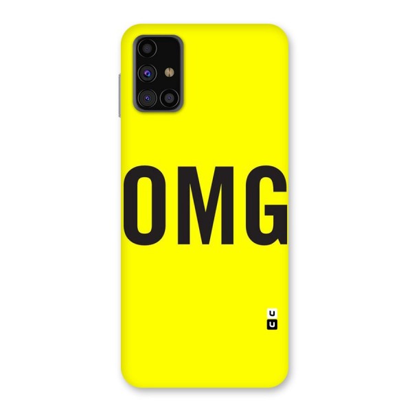 Oh My God Back Case for Galaxy M31s