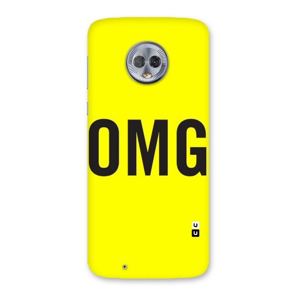 Oh My God Back Case for Moto G6