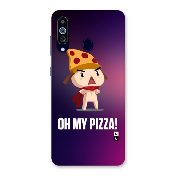 Oh My Pizza Back Case for Galaxy A60