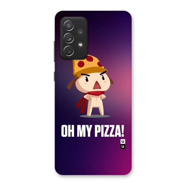 Oh My Pizza Back Case for Galaxy A72