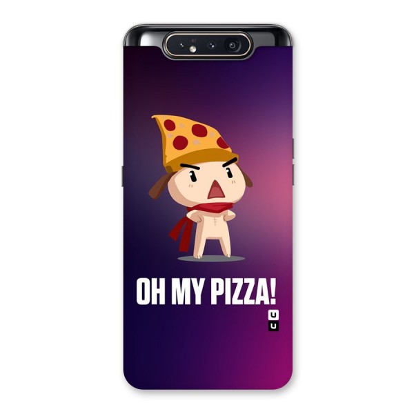 Oh My Pizza Back Case for Galaxy A80