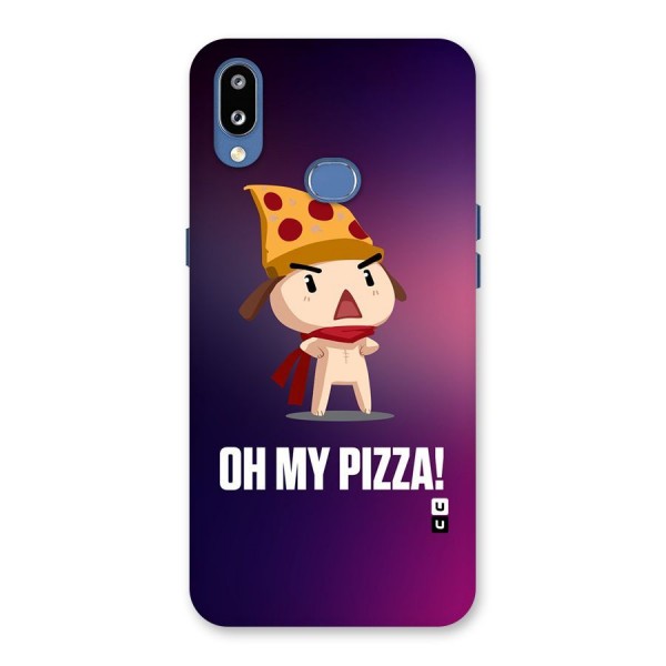 Oh My Pizza Back Case for Galaxy M01s