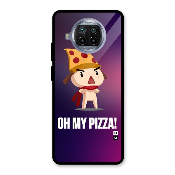 Oh My Pizza Glass Back Case for Mi 10i