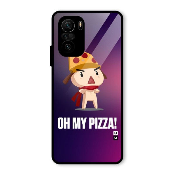 Oh My Pizza Glass Back Case for Mi 11x