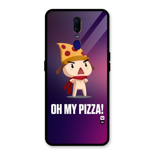 Oh My Pizza Glass Back Case for Oppo F11