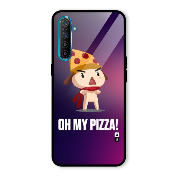 Oh My Pizza Glass Back Case for Realme XT