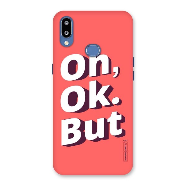 Oh Ok But Back Case for Galaxy M01s