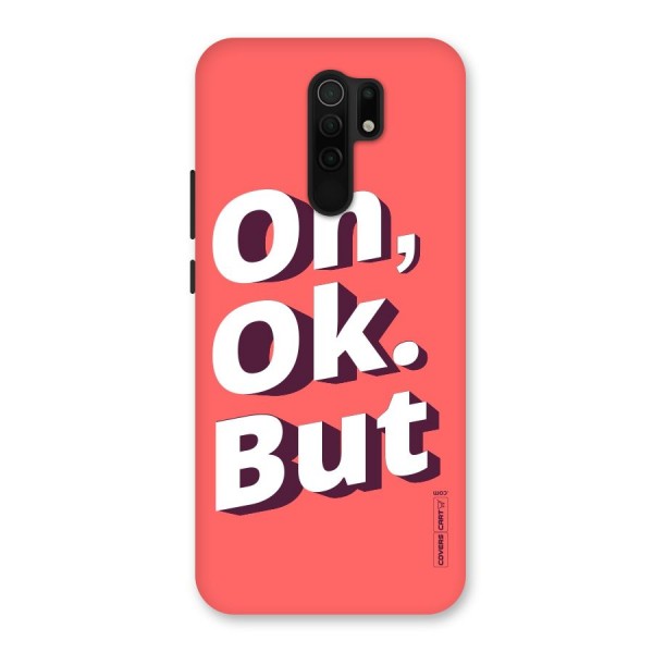 Oh Ok But Back Case for Redmi 9 Prime