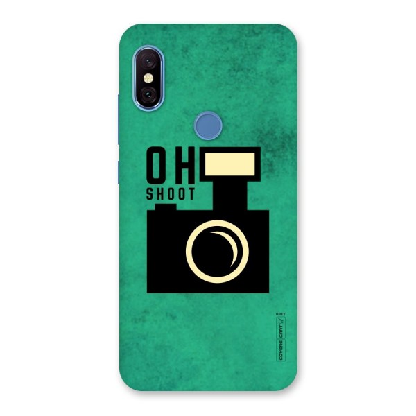 Oh Shoot Back Case for Redmi Note 6 Pro