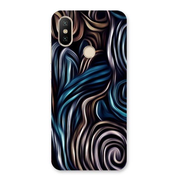 Oil Paint Artwork Back Case for Mi A2