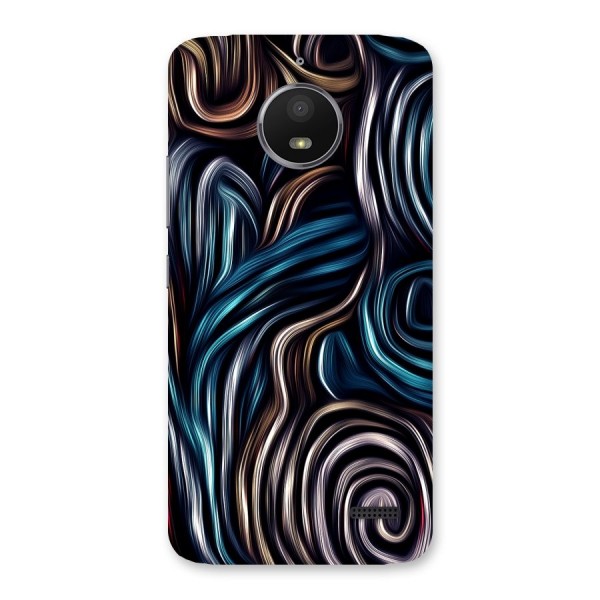 Oil Paint Artwork Back Case for Moto E4