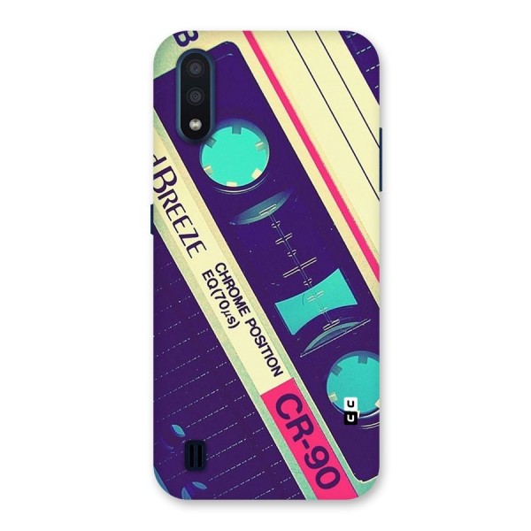 Old Casette Shade Back Case for Galaxy M01