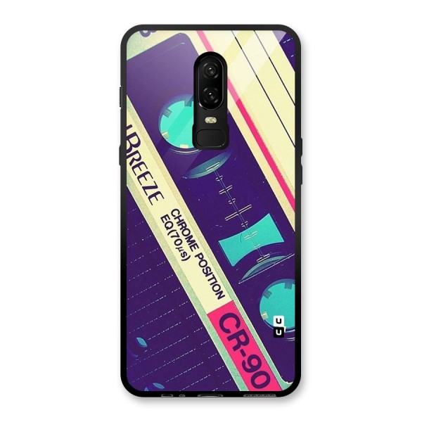 Old Casette Shade Glass Back Case for OnePlus 6