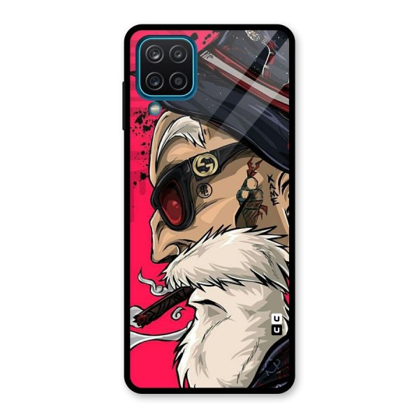 Old Man Swag Glass Back Case for Galaxy A12