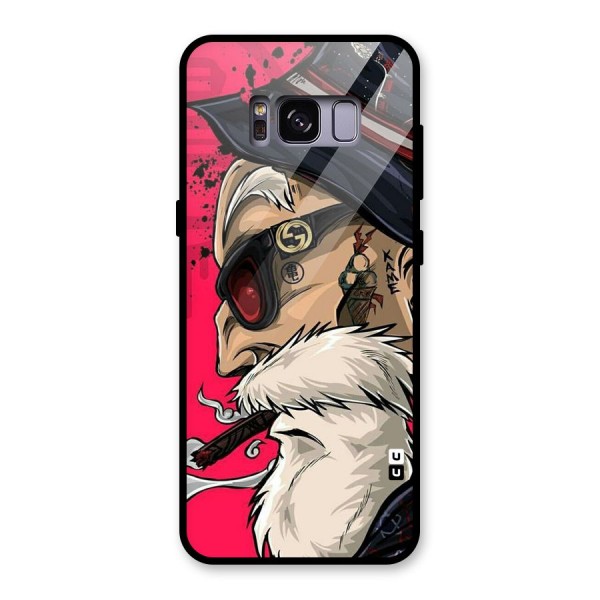 Old Man Swag Glass Back Case for Galaxy S8