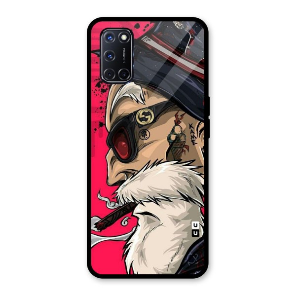 Old Man Swag Glass Back Case for Oppo A52