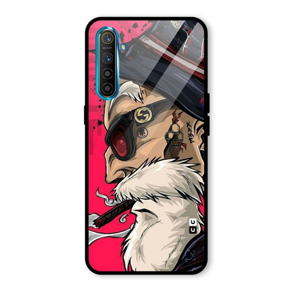 Old Man Swag Glass Back Case for Realme XT