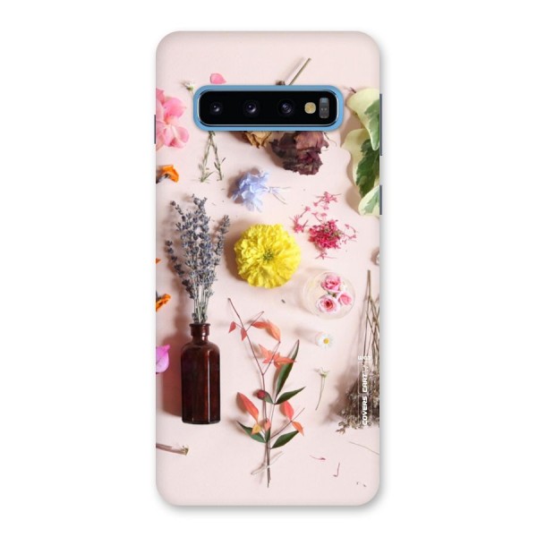 Old Petals Back Case for Galaxy S10