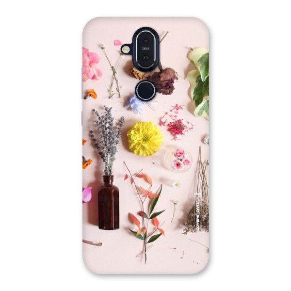 Old Petals Back Case for Nokia 8.1