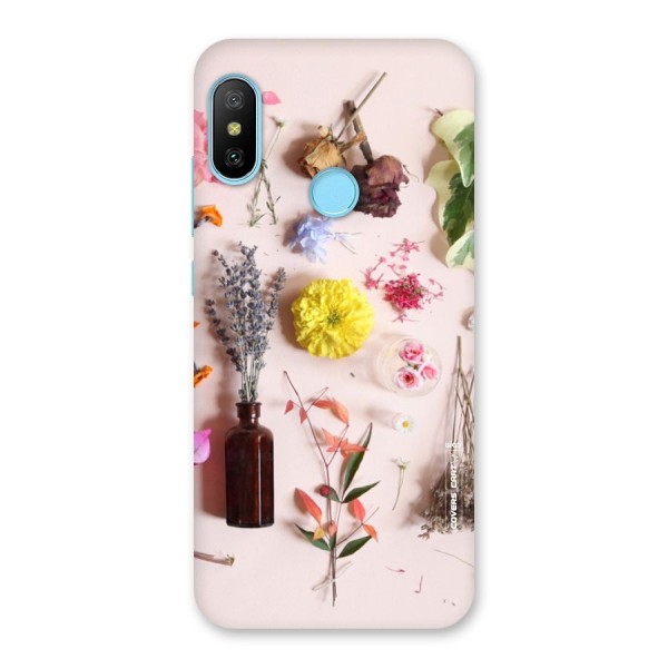 Old Petals Back Case for Redmi 6 Pro