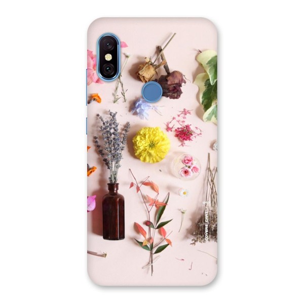 Old Petals Back Case for Redmi Note 6 Pro