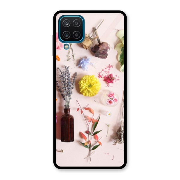 Old Petals Glass Back Case for Galaxy A12