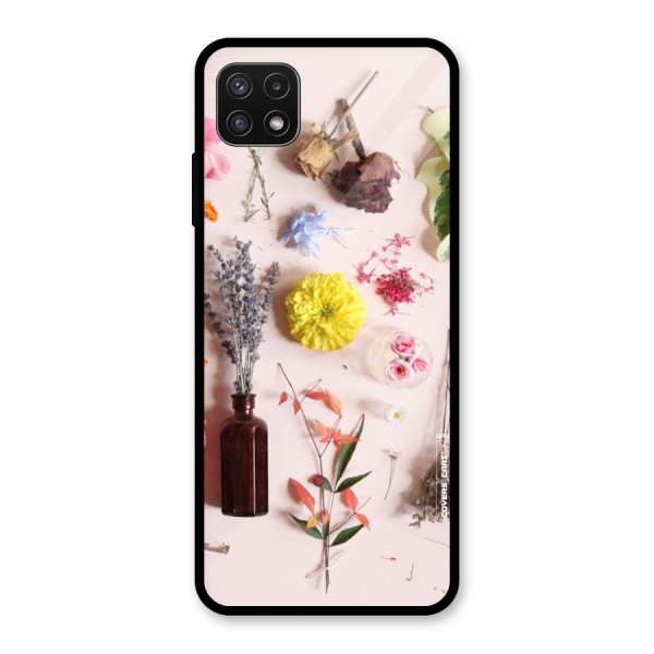 Old Petals Glass Back Case for Galaxy A22 5G