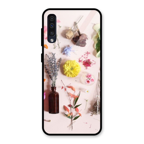 Old Petals Glass Back Case for Galaxy A50s