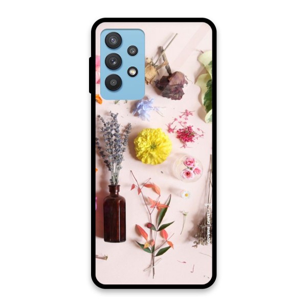 Old Petals Glass Back Case for Galaxy M32 5G