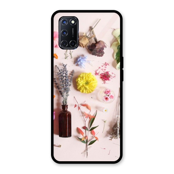 Old Petals Glass Back Case for Oppo A52