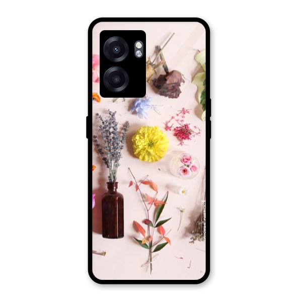 Old Petals Glass Back Case for Oppo K10 (5G)