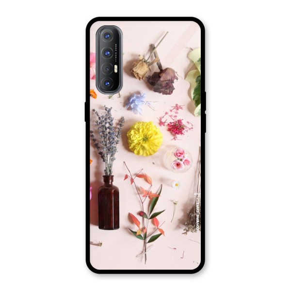 Old Petals Glass Back Case for Oppo Reno3 Pro