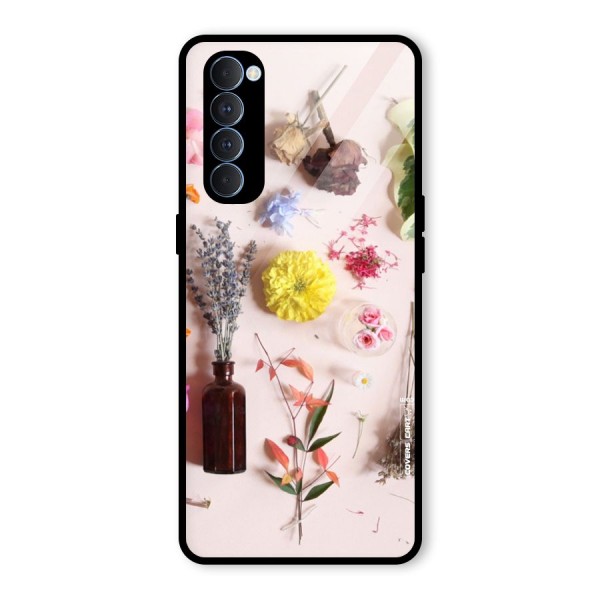 Old Petals Glass Back Case for Oppo Reno4 Pro