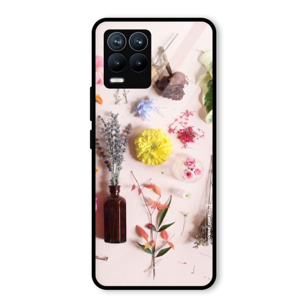 Old Petals Glass Back Case for Realme 8 Pro