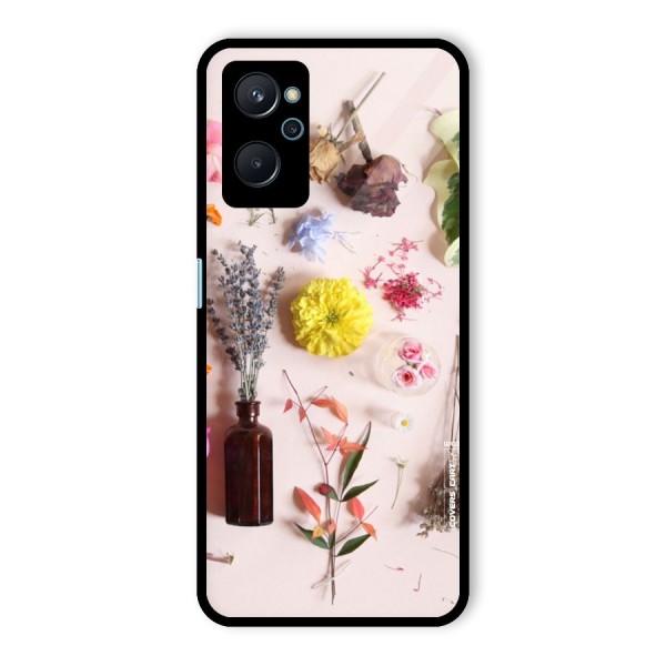 Old Petals Glass Back Case for Realme 9i