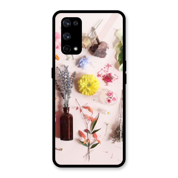 Old Petals Glass Back Case for Realme X7 Pro